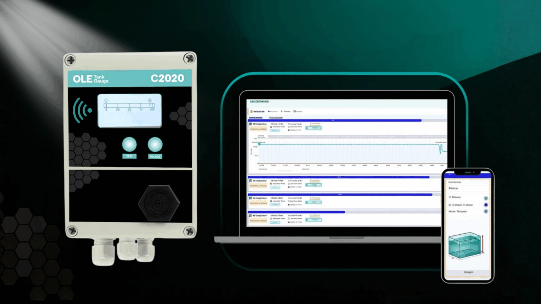 OLE Web Enabled Gauge and online portal